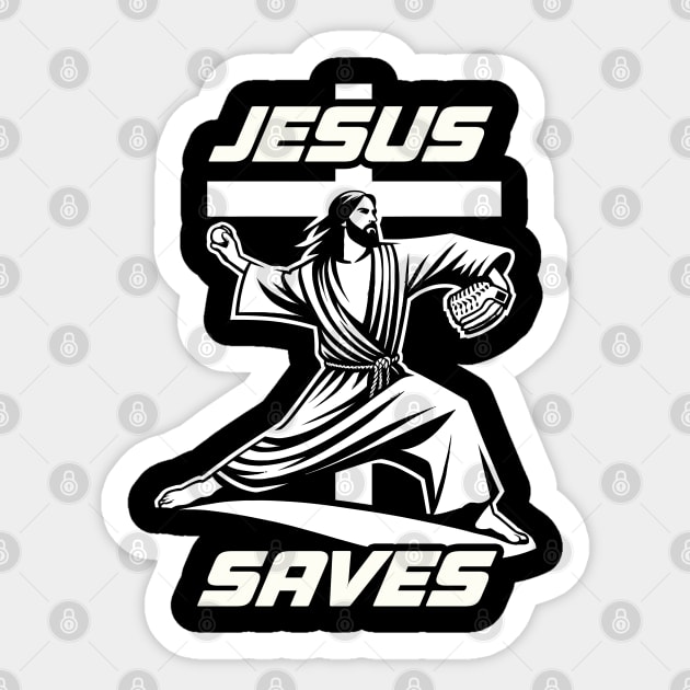 Jesus saves baseball 2025